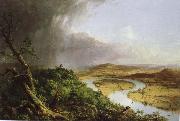 Thomas Cole Zigzag bend oil painting artist